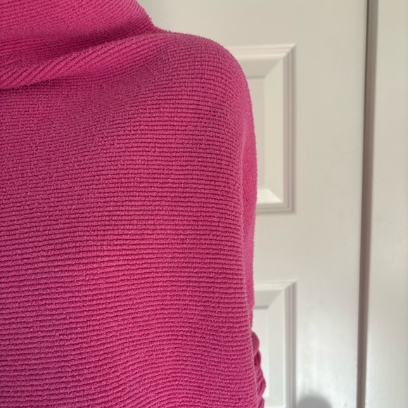 Free People Ottoman Sloucy Tunic Electric Pink Small - Picture 11 of 14